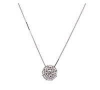 Collana Promesse Donna in Oro bianco CNINE4